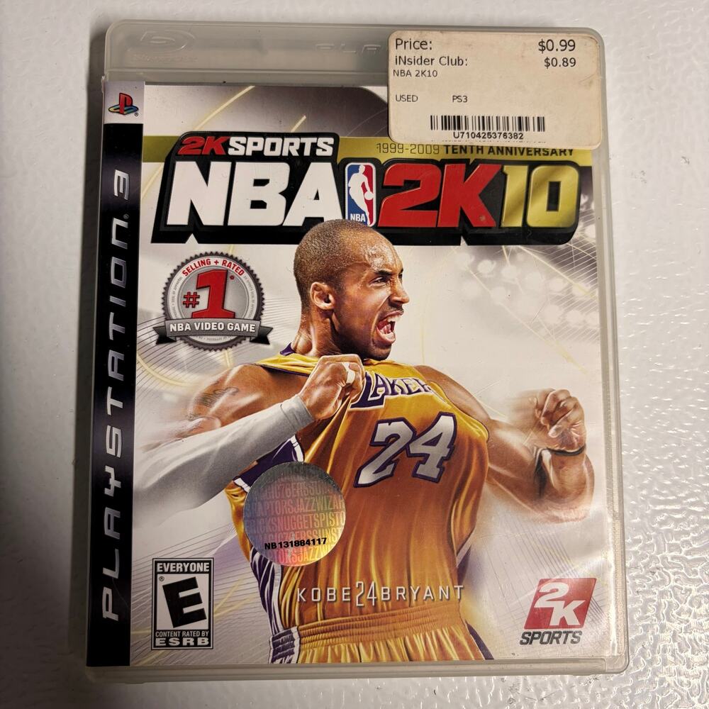 NBA 2K10 - PlayStation 3